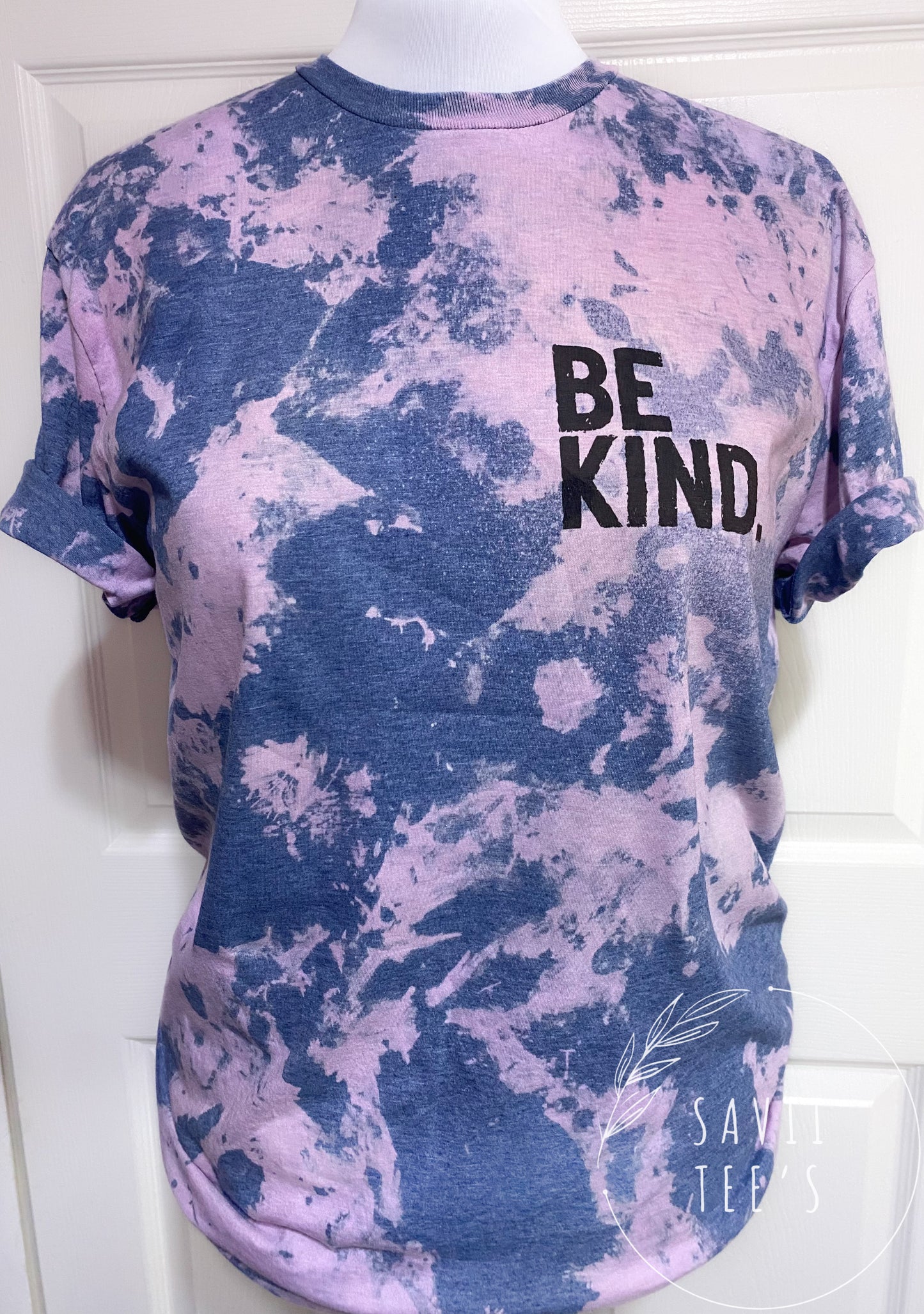 Be kind Everyone you meet is fighting a battle you know nothing about bleached tee