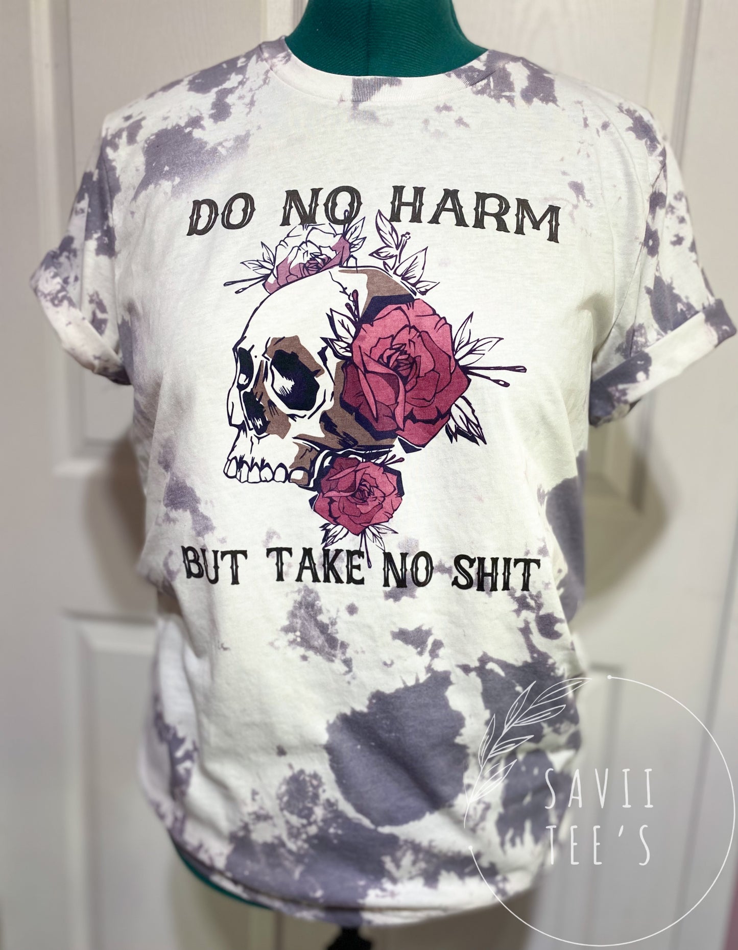Do No Harm But Take No Sh*t bleached tee