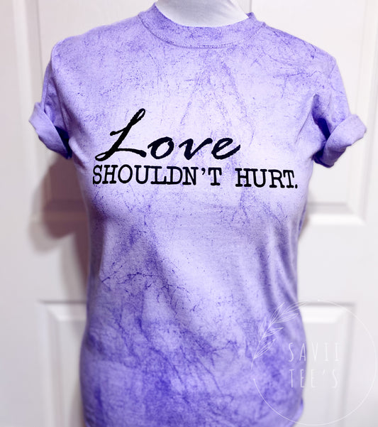 NEW color-blast dyed DV tee